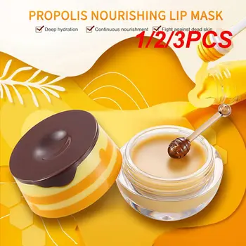 1/2/3PCS Медовый бальзам для губ Питательная основа для губной помады Fades Lip Line Lip Base Makeup Увлажняющая маска для ухода за губами Бальзам для губ