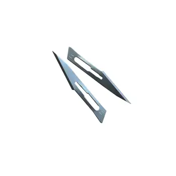 10 шт./уп. 11 # Хирургические лезвия 11 # скальпель Использование материала из углеродистой стали Твердый нож для резьбы Инструменты Заменить лезвие