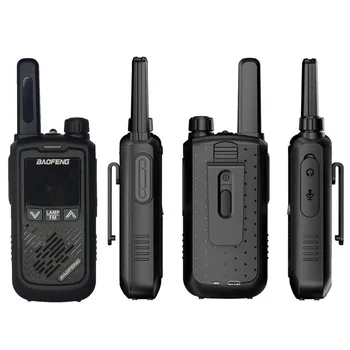 2 шт. Baofeng BF-T17 Walkie Talkie Мини Двусторонний CB Радио USB Зарядка Радио для охоты Портативное радио 400-470 МГц