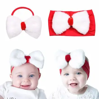 2 шт. ткань широкого применения рождественские детские повязки на голову, подходящие для различных случаев рождественская тема