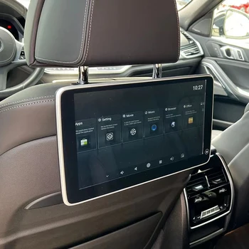 2023 Супер четкий 4K видео Wi-Fi ТВ-монитор 11,6-дюймовый Android 12.0 OS 2G + 32G Автомобильный экран подголовника для BMW 5 серии F10 F11 G30