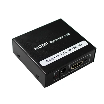 4K / 1080P HDMI Разветвитель Full HD 1080p Видео HDMI Коммутатор 1X2 1X4 Двойной дисплей для HDTV DVD PS3 Xbox