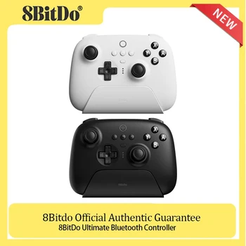 8BitDo Ultimate Беспроводной игровой контроллер Bluetooth с док-станцией для зарядки Nintendo Switch и ПК, Windows 10, 11, Steam