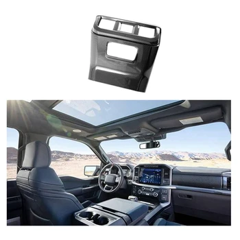 ABS Крышка вентиляционной панели кондиционера из углеродного волокна для Ford Raptor F150 2021 2022 2023 Аксессуары