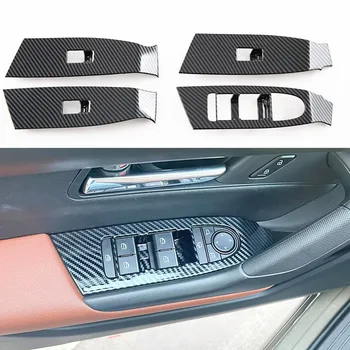 ABS Хромированная крышка панели стеклоподъемника Отделка Deocration Аксессуары для интерьера автомобиля для Mazda CX50 CX-50 2020 2021