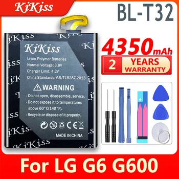 BL-T32 4350 мАч Аккумулятор для аккумуляторов LG G6 G600L G600S G600K G600V H870 H871 H872 H873 LS993 US997 VS988 T32 BLT32