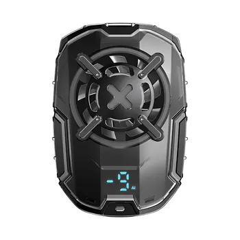 DL16 Универсальный кулер для мобильного телефона со светодиодным экраном Экран Воздухоохладитель для игр Вентилятор охлаждения Радиатор Холодный радиатор Радиатор Мобильный телефон