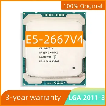 E5 2667 V4 Процессор E5-2667V4 X99 Xeon 2400 МГц FCLGA2011-3 13,20 ГГц 8-ядерный 25 Мб DDR4 135 Вт