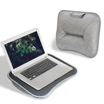  Lap Desk With Soft Pillow Cushion Удобный дорожный стол Портативный стол для ноутбука Многофункциональный лоток для ноутбука для ноутбука