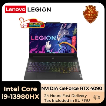 Lenovo Legion Y9000K 2023 Киберспортивный ноутбук i9-13980HX RTX 4090 64 ГБ ОЗУ 2 ТБ SSD 3,2k 165 Гц светодиодный экран 16-дюймовый игровой ноутбук