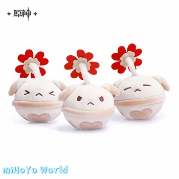 MiHoYo Официальный Подлинный Genshin Impact Jumpy Dumpty Go Три коробки для выражения Плюшевый кулон для детей Милые рождественские подарки на день рождения