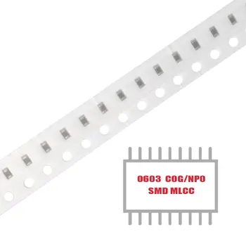 MY GROUP 100PCS SMD MLCC CAP CER 27PF 50V C0G/NP0 0603 Многослойные керамические конденсаторы для поверхностного монтажа в наличии