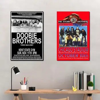 The Doobie Brothers Band Canvas Art Плакат и настенное искусство Картинный принт Современный семейный декор спальни Плакаты