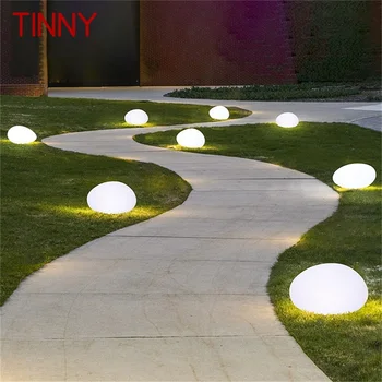  TINNY Наружные солнечные газонные фонари Современные креативные камни Садовая лампа LED водонепроницаемый IP65 для дома