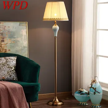 WPD Керамический торшер Светодиодный диммирование Современный креативный американский модный стоячий светильник для дома гостиная спальня