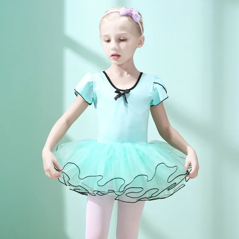 Детская танцевальная одежда Одежда для девочек Одежда для тренировок Маленькая девочка Балетное платье Танцевальная юбка Детские костюмы