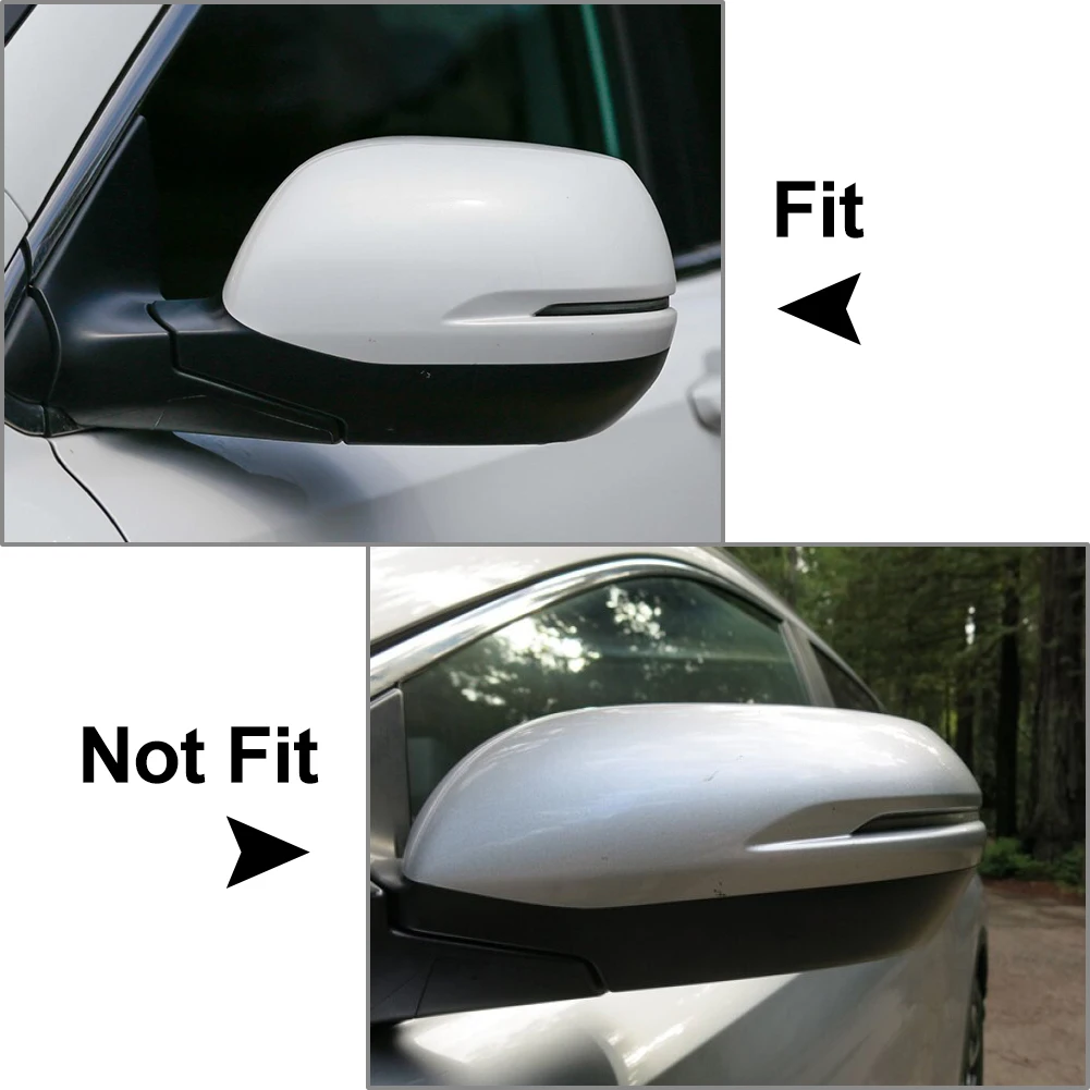 Накладки крышек боковых зеркал заднего вида из углеродного волокна ABS для Honda CR-V 2017 2018 2019 / CRV 17 18 19 Автомобильные аксессуары