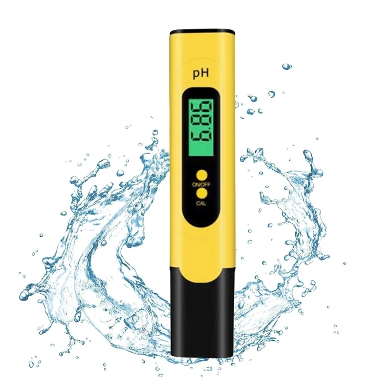 PH Метр Цифровые мониторы качества воды Тестер 0-14 для воды в аквариумном бассейне