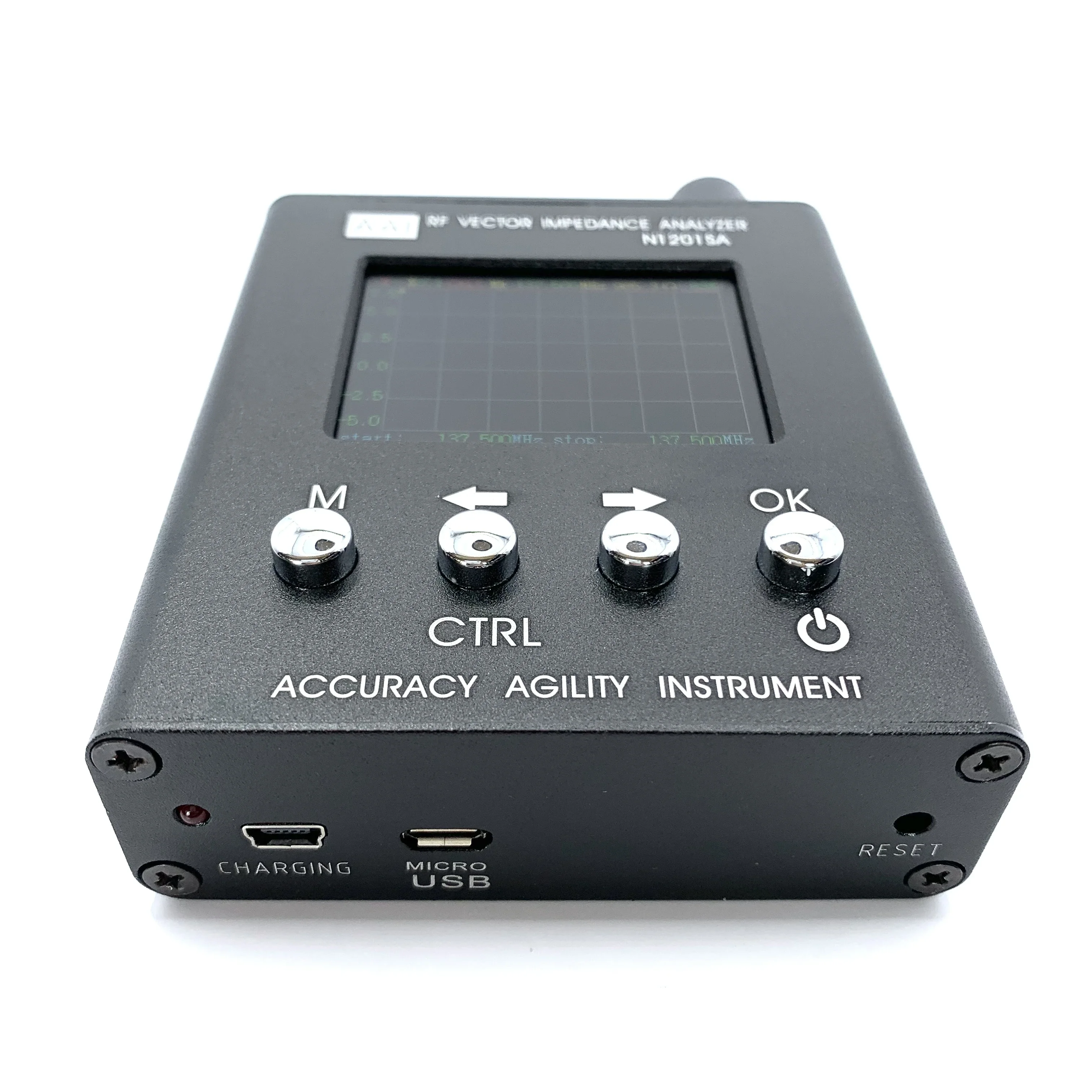 Оригинальный прибор AAI Accuracy Agility N1201SA 140 МГц - 2,7 ГГц УФ ВЧ векторный импеданс ANT SWR Антенный анализатор Тестер измерителя