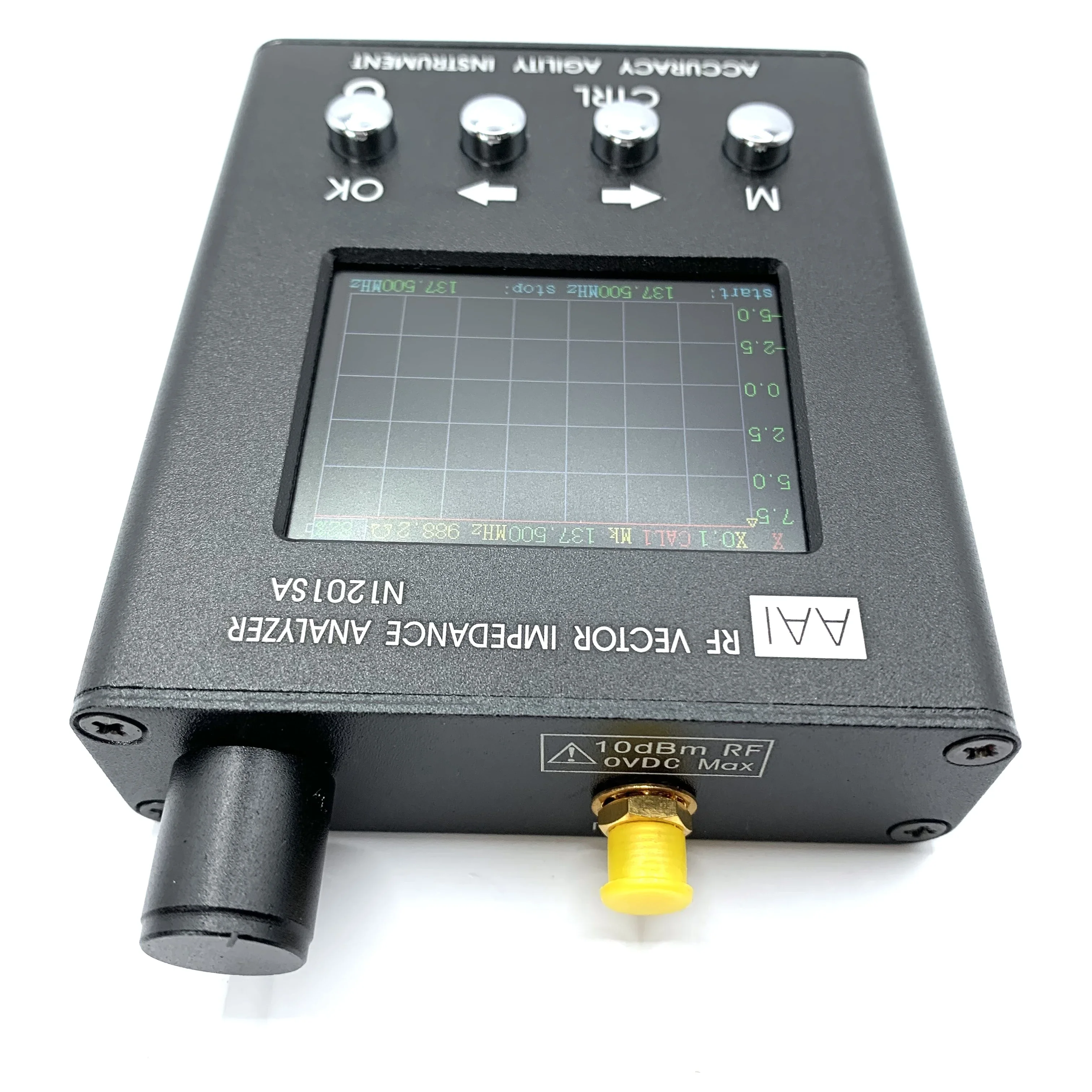 Оригинальный прибор AAI Accuracy Agility N1201SA 140 МГц - 2,7 ГГц УФ ВЧ векторный импеданс ANT SWR Антенный анализатор Тестер измерителя