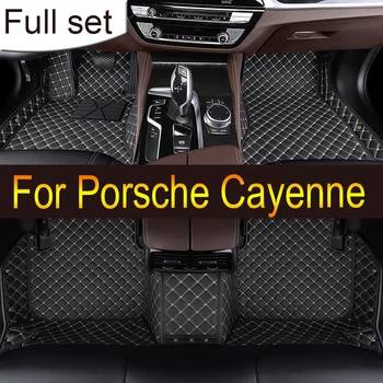 Автомобильные коврики для Porsche для Cayenne (High match)2006 2007 2008 2009 2010 Изготовленные на заказ автомобильные накладки для ног аксессуары для салона автомобиля