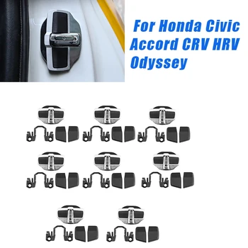  Автомобильный стабилизатор дверей TRD Защелки Стопоры Крышки для Honda Civic Accord CRV HRV Odyssey Автомобильный дверной замок Пряжка Протектор