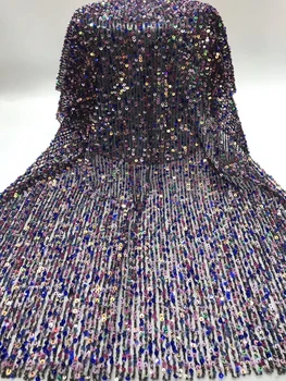 Африканская кружевная ткань 2021 Высококачественное швейцарское кружевное кружево в Швейцарии Нигерийские кружевные ткани для женщин Вечернее платье