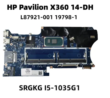 для материнской платы ноутбука HP Pavilion x360 14-DH с процессором i5-1035G1 DDR4 19798-1 L87921-601 L87921-001