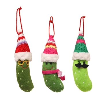 Зеленые испанские банановые украшения для рождественских праздничных елочных игрушек 50LB