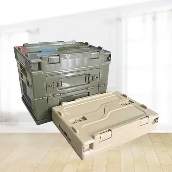 Кемпинг Автомобиль Хранение Коробка Новый Пластиковый Складной Ящик Для Хранения Автомобиль Кемпинг Пикник Корзина Вечеринка Преимущество Выживание На открытом воздухе Кемпинг Снаряжение