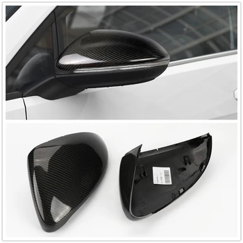 Крышка зеркала из углеродного волокна для Volkswagen VW Golf MK7 GTI TSI 2014-2018 Замена крышек заднего вида
