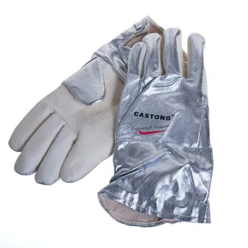Лабораторные перчатки, устойчивые к высоким температурам Лабораторные принадлежности 300-400 градусов