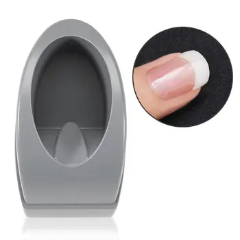  Лотки для переработки порошка для окунания ногтей Французский контейнер для ногтей Маникюр и инструмент для макияжа Серый цвет
