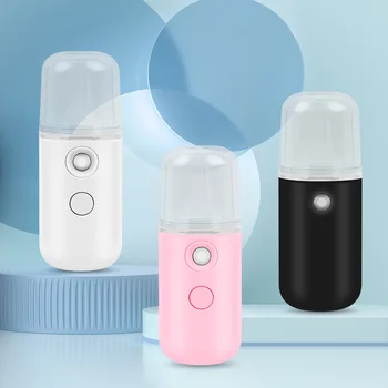  Мини-отпариватель для лица Nano Facial Mister Hydrating Handy Handheld Handheld USB-перезаряжаемый мини-отпариватель для лица для наращивания ресниц