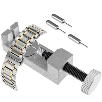  Набор инструментов для ремонта ремня ремешка для часовщиков с пакетом из 3 дополнительных штифтов Сменный набор пружинных стержней