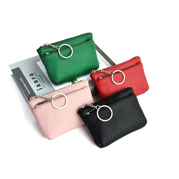Новый кошелек для монет женского пола Новая маленькая сумка для карт Корейская версия Сумка для монет Супер маленькая мини-сумка с мягким ключом Модный маленький кошелек