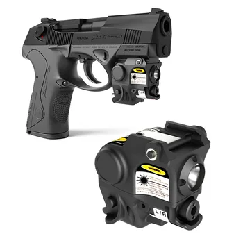 Пистолет Красный / Зеленый Лазерный прицел Para Pistola Defensa Персональный тактический фонарь для Taurus G2C TH9 9mm TS9 Glock 17 19