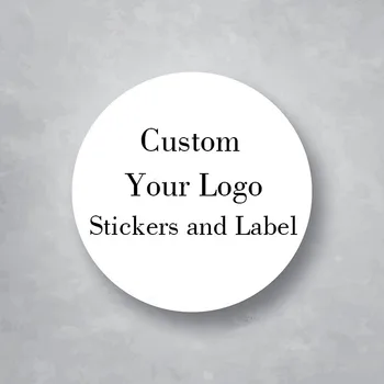 Пользовательские наклейки и индивидуальные свадебные наклейки с логотипом Создайте свои собственные наклейки Персонализированные клейкие наклейки для упаковки