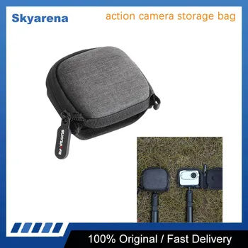 Портативная сумка для хранения Insta360 GO 3 Case Мини-сумка для переноски Устойчивая к царапинам мягкая сумка на подкладке для аксессуаров Insta360 GO 3