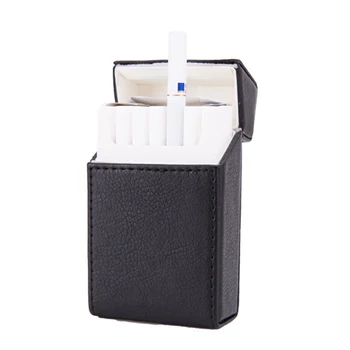  Портсигар из искусственной кожи для хранения табака Держатель для хранения до 20 сигар Защитный чехол для сигар