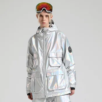 Пуховое пальто Мужское наружное новое Три в одном Съемный комплект из двух частей Женская ветрозащитная водонепроницаемая альпинистская лыжная куртка