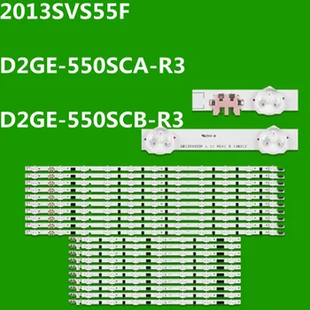 Светодиодная лента 11+7Leds 2013SVS55F D2GE-550SCA-R3 D2GE-550SCB-R3 Для UA55F6100 UA55F6300 UA55F6400 UA55F6420 UA55F6800 UA55F8000