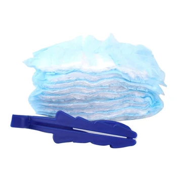 Синие пушистые стержни для тряпок Совместимость с тряпками Одноразовый электростатический тряпка для уборки Ручная упаковка для наполнения пыли