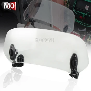 Спойлер расширения лобового стекла мотоцикла Воздушный дефлектор лобового стекла для DUCATI Scrambler Full Throttle Multistrada 620 1200/S/GT